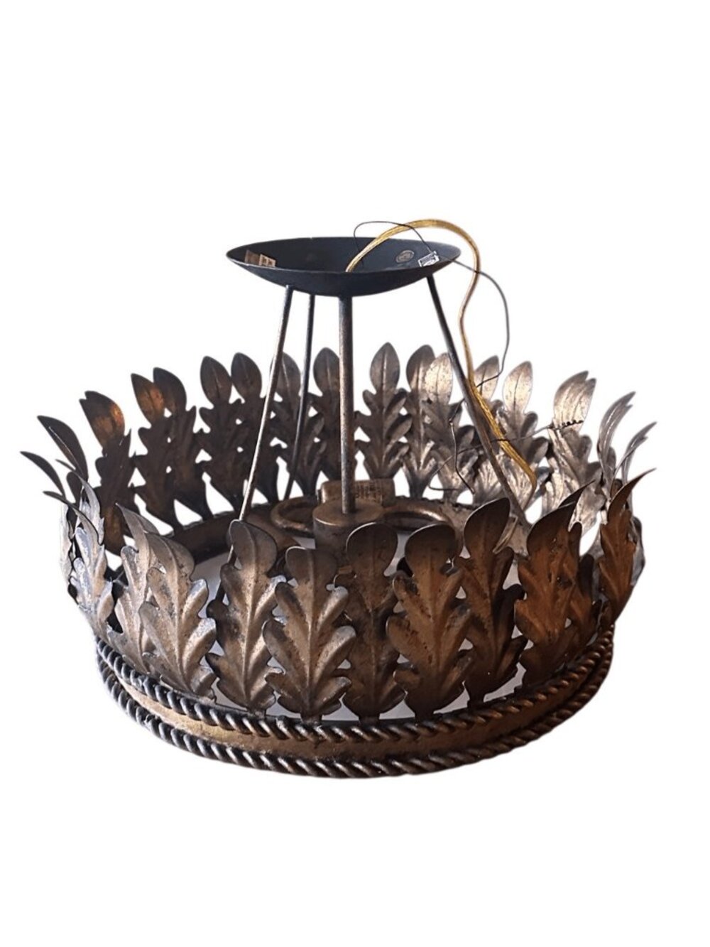 Currey & Company Biddulph Semi-Flush Chandelier 16"